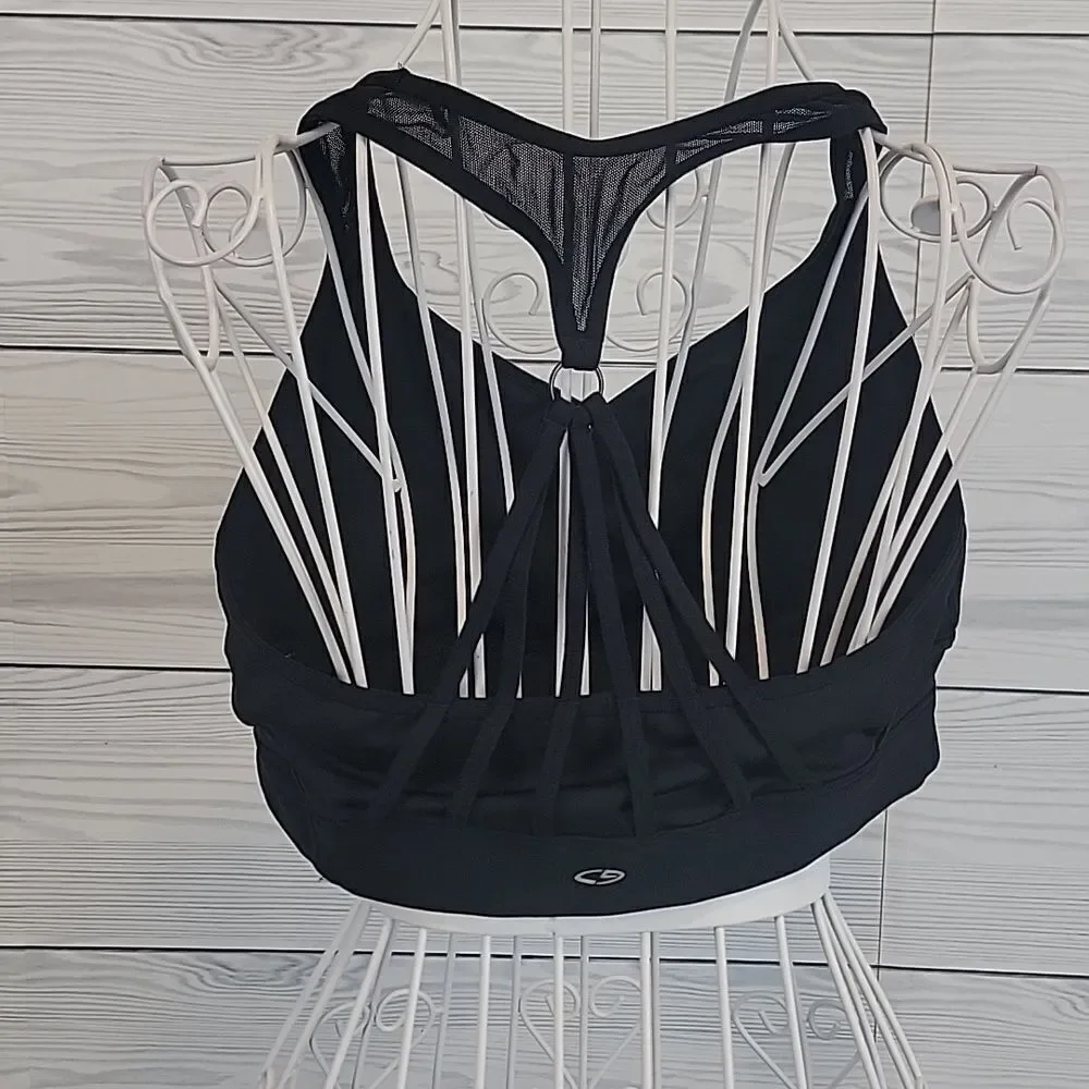 Champion strappy sports bra - black Women's Size L